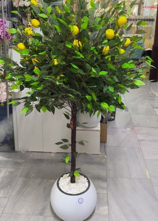 Árvore de limão artificial